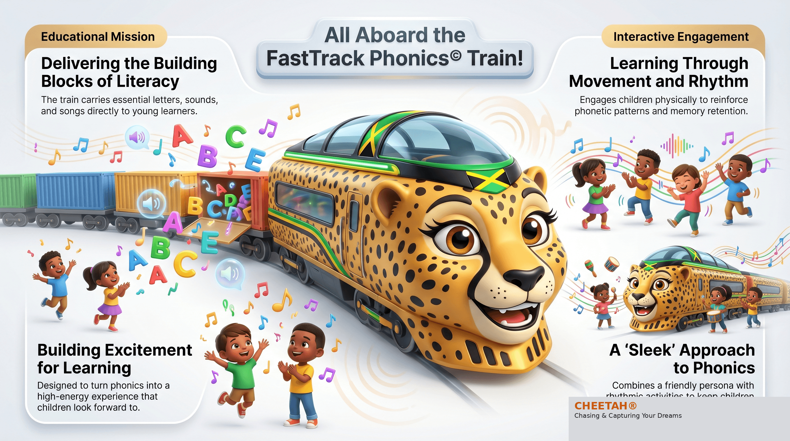 All Aboard the FastTrack Phonics© Train!